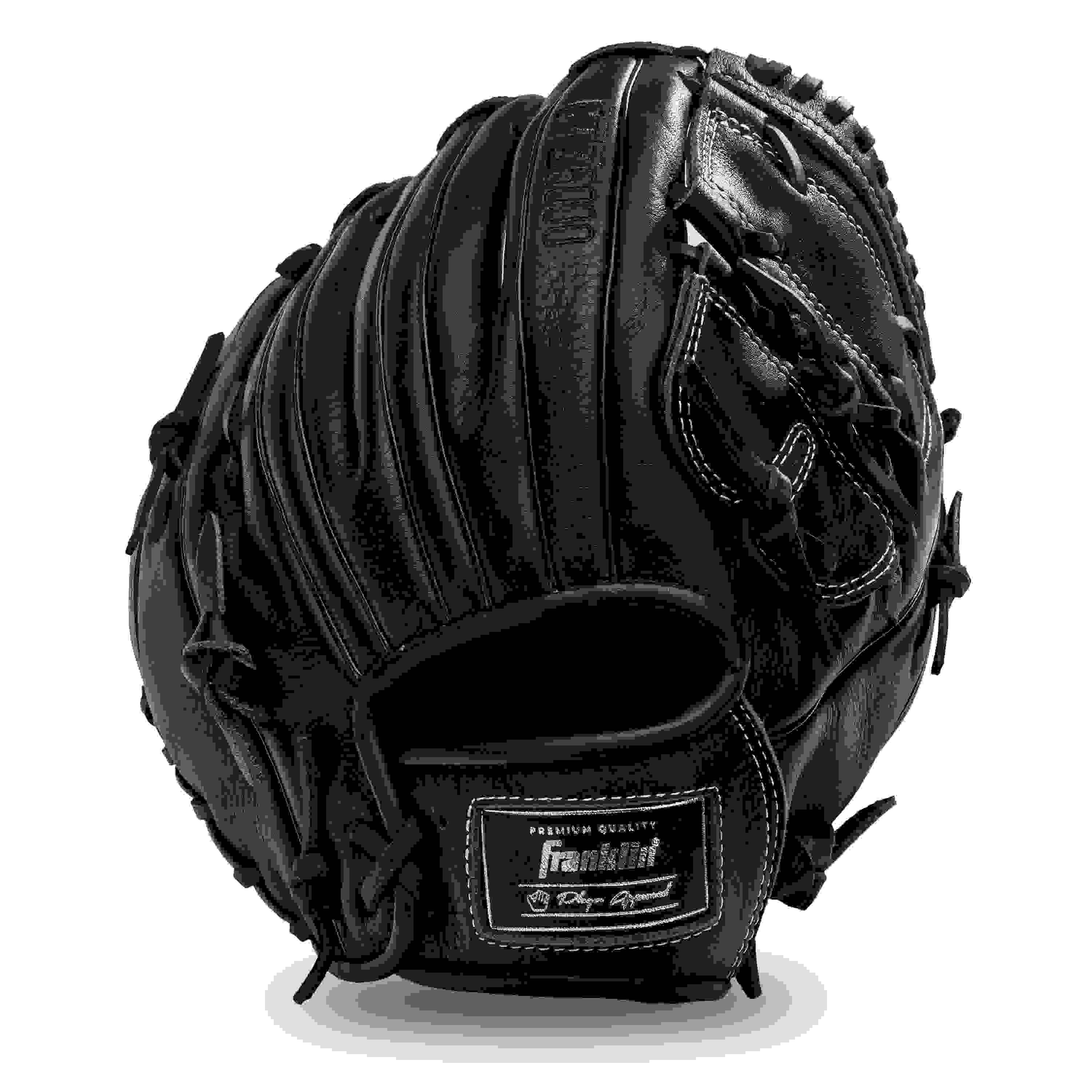 Franklin Sports CTZ5000 12" Baseball Black Fielders Glove RHT